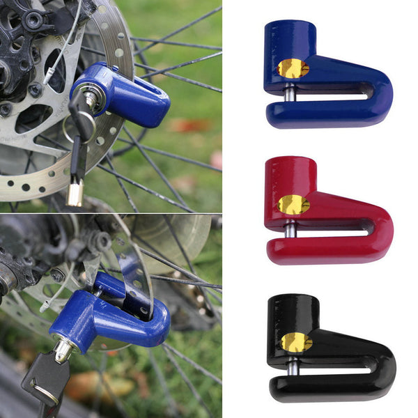 Hot Selling ! Anti theft Disk Disc Brake Rotor Lock For Scooter hoverboard Bike Bicycle Motorcycle Safety - flax stores.shopify