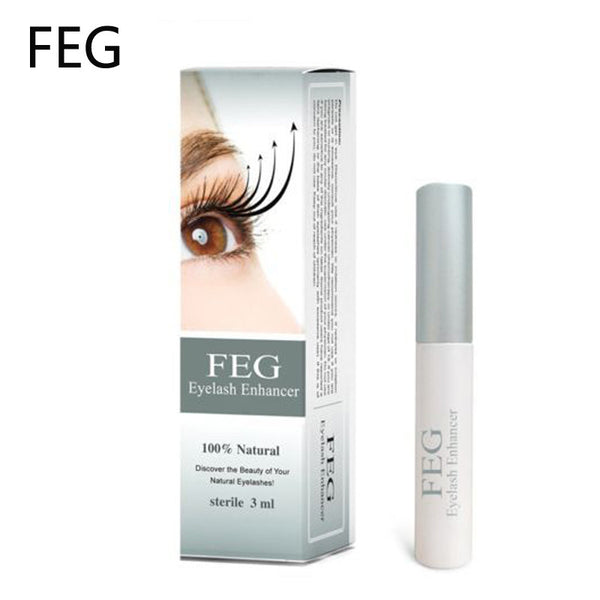 New FEG Chinese Herbal Powerful Makeup Eyelash Growth Treatments Liquid Serum Enhancer Eye Lash Longer Thicker 3ml - flax stores.shopify