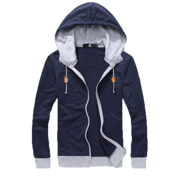 2015 New Arrival Casual Men Hoodies Brand Leisure Suit Fleece Hoodie Jackets Men Sportswear Sweatshirt 4  Colors M-XXL - flax stores.shopify
