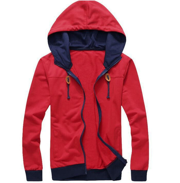 2015 New Arrival Casual Men Hoodies Brand Leisure Suit Fleece Hoodie Jackets Men Sportswear Sweatshirt 4  Colors M-XXL - flax stores.shopify