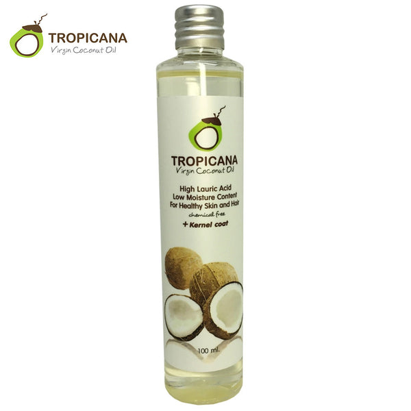 Tropicana 100% Natural Organic Extra Virgin Coconut Oil Thailand Best Cold Press Coconut Oil Skin Hair Care Essential Oil - flax stores.shopify